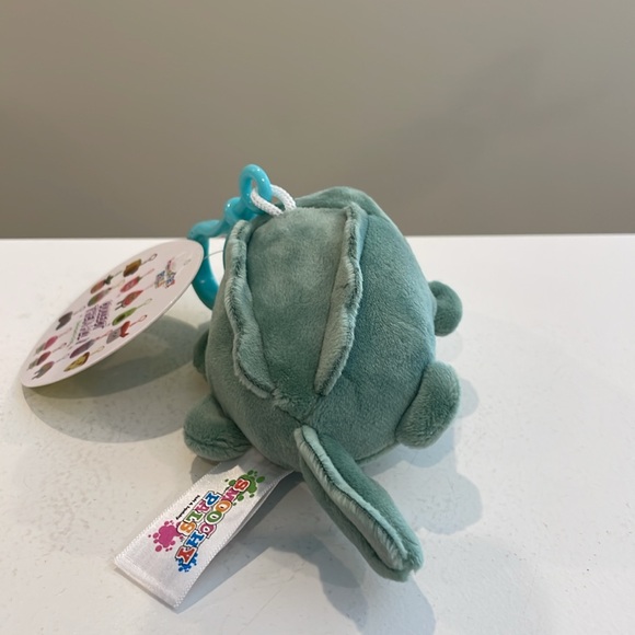 NWT 4” Smoochy Pals Crocodile 🐊 Squishy Backpack / Bag Clip by Linzy Toys - Picture 2 of 4